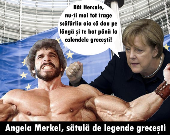 Hercule Merkel Grecia